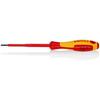 98 20 30 Screwdrivers for slotted screws insulating multi-component handle, VDE-tested burnished 202 mm